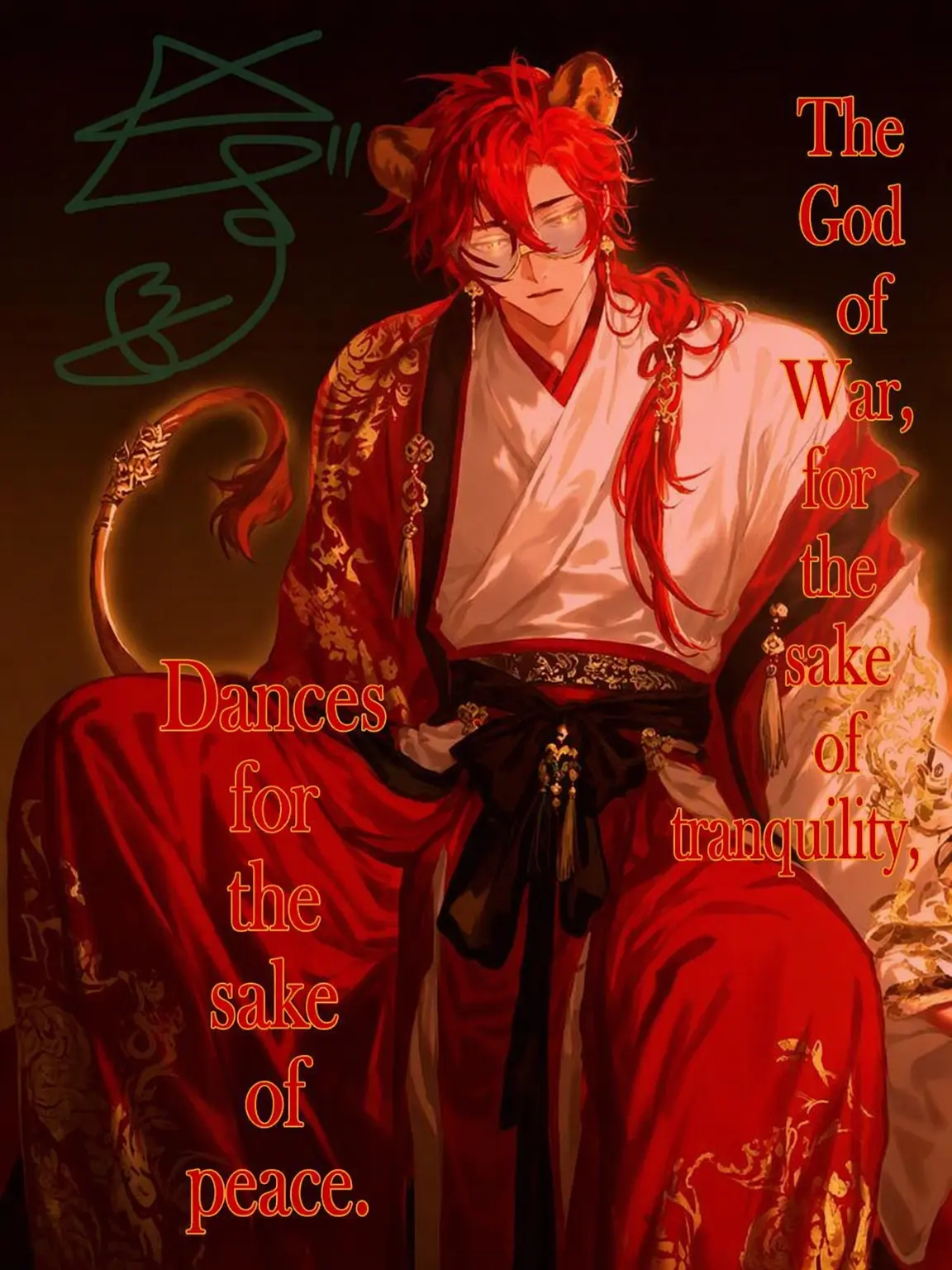 Kuzuko_k2의 The War God Dances for Peace