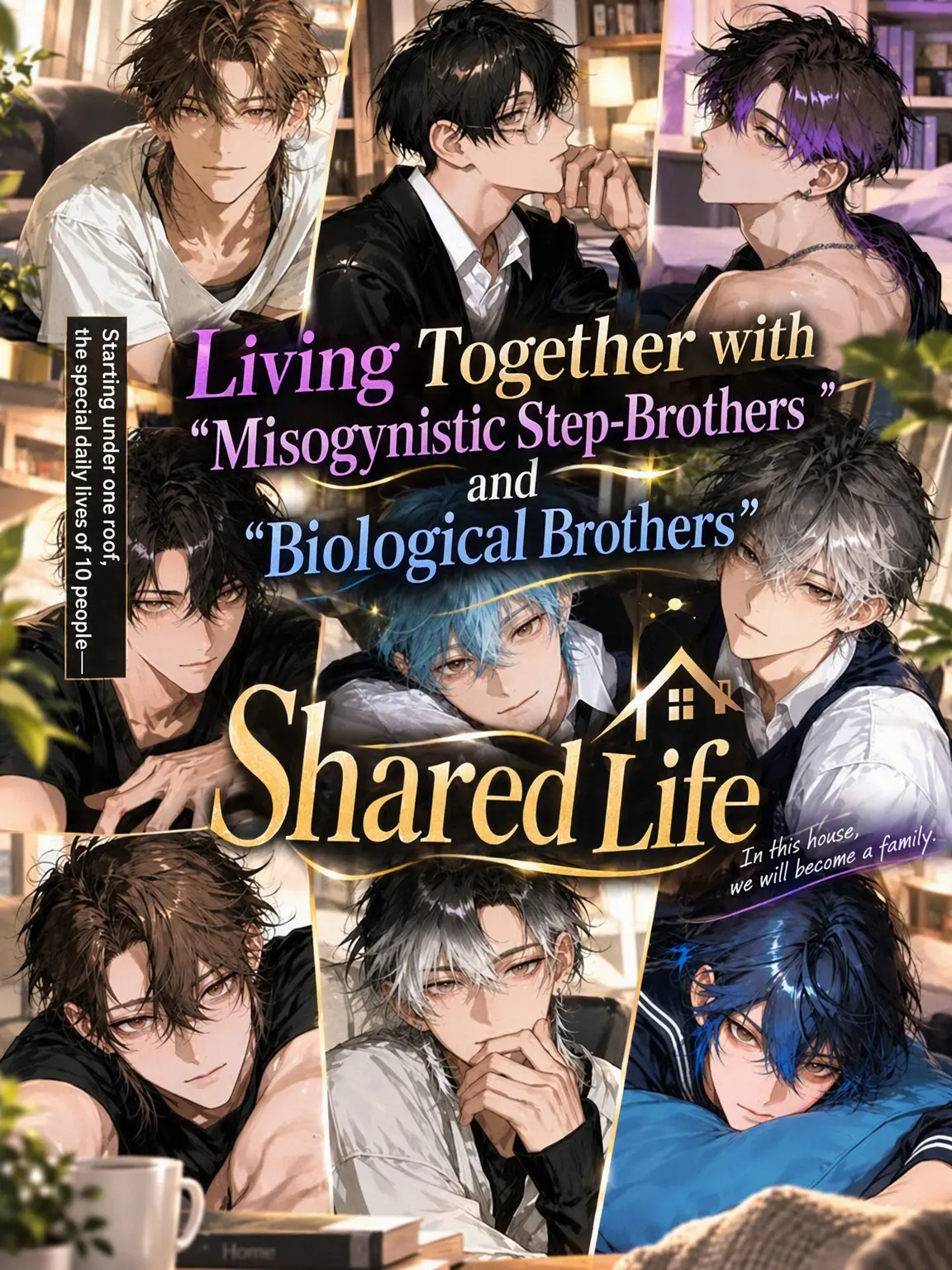 ssss2hu의 Living with Misogynist Stepbrothers and Real Brothers