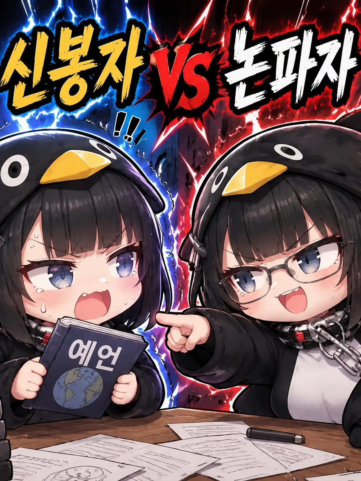 naru-minemine09의 예언 신봉자 vs 논파 구구가가