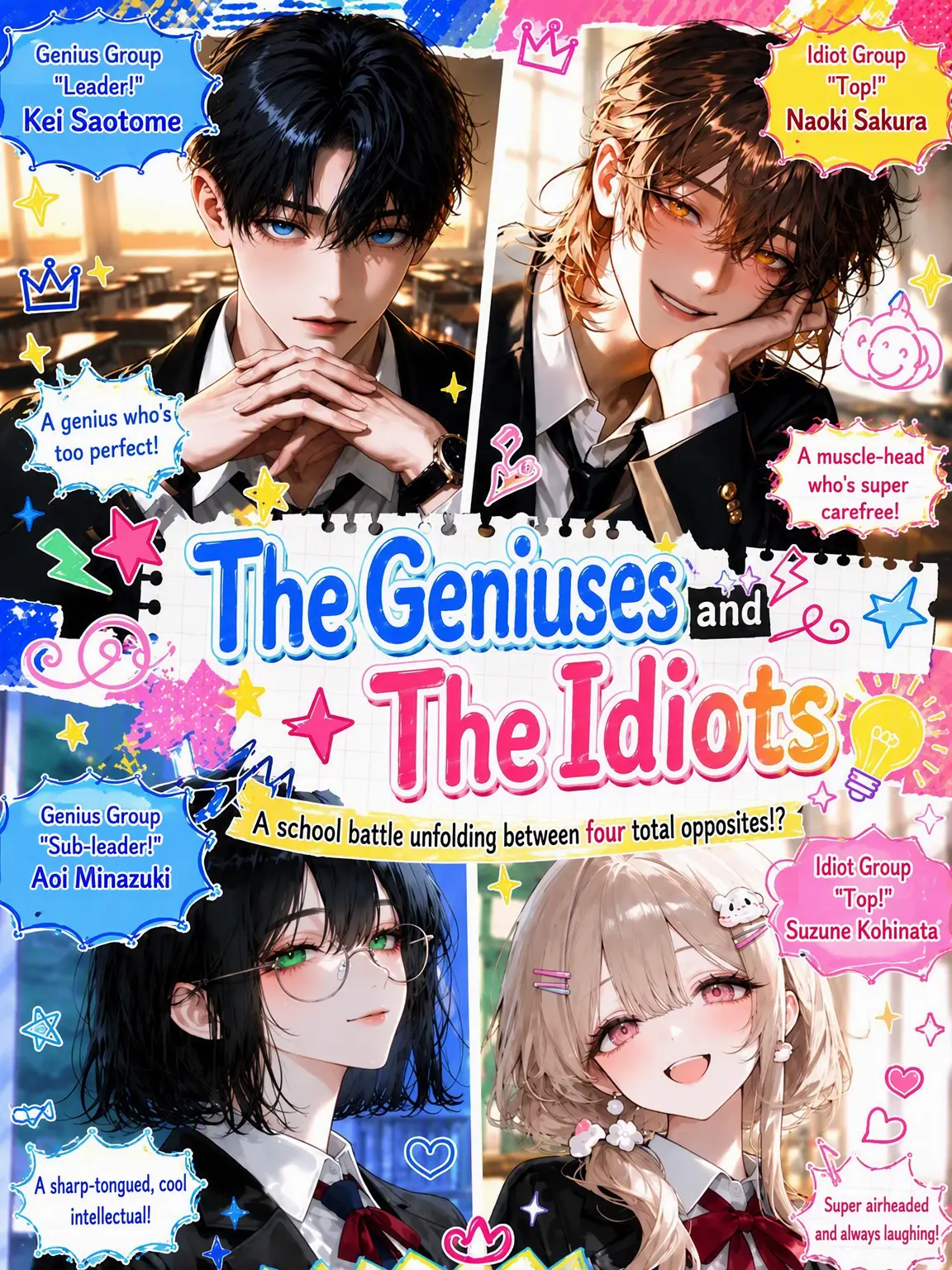 Kinakomochiii97의 The Geniuses and the Idiots