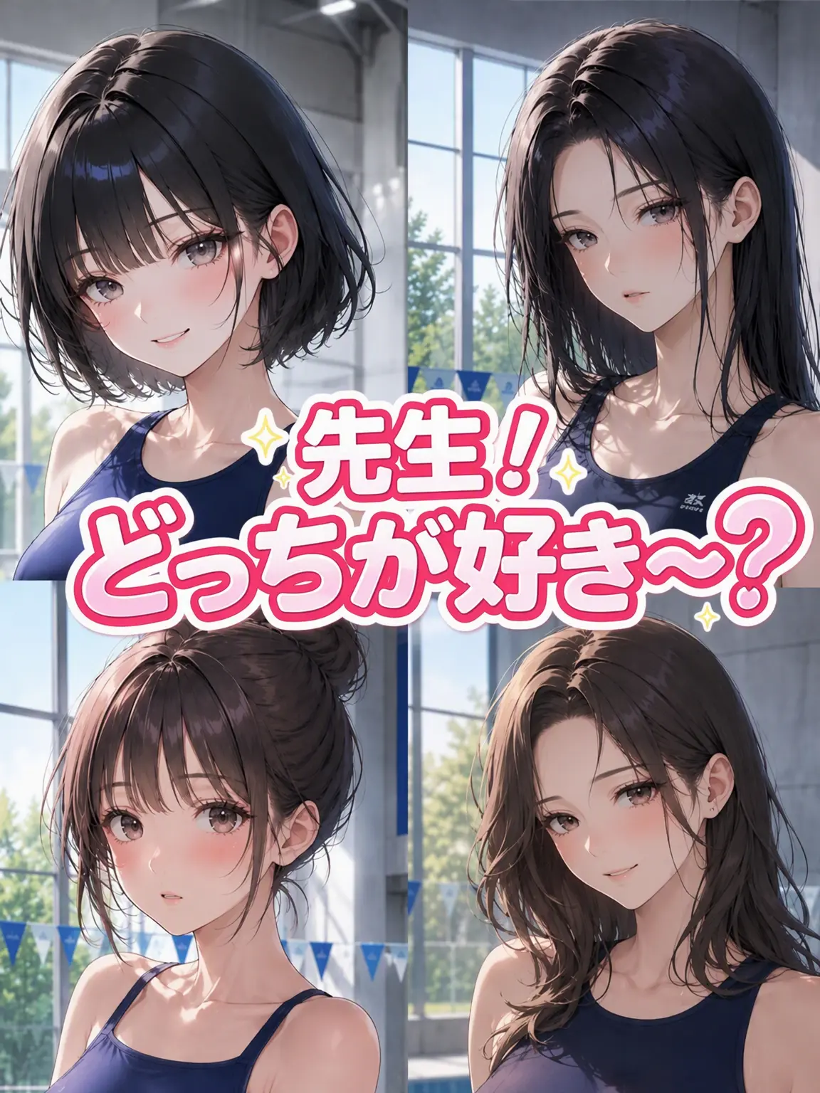 JerkyFlame1416의 先生！どっちが好き〜？