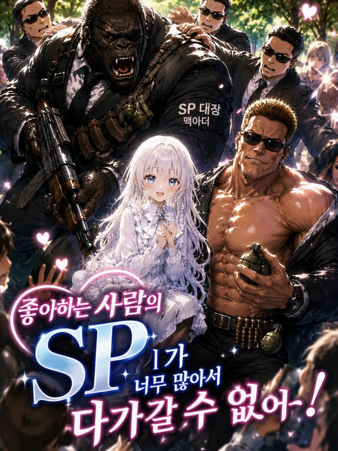 좋아하는 그녀의 경호원이 너무 많아! 대표 이미지