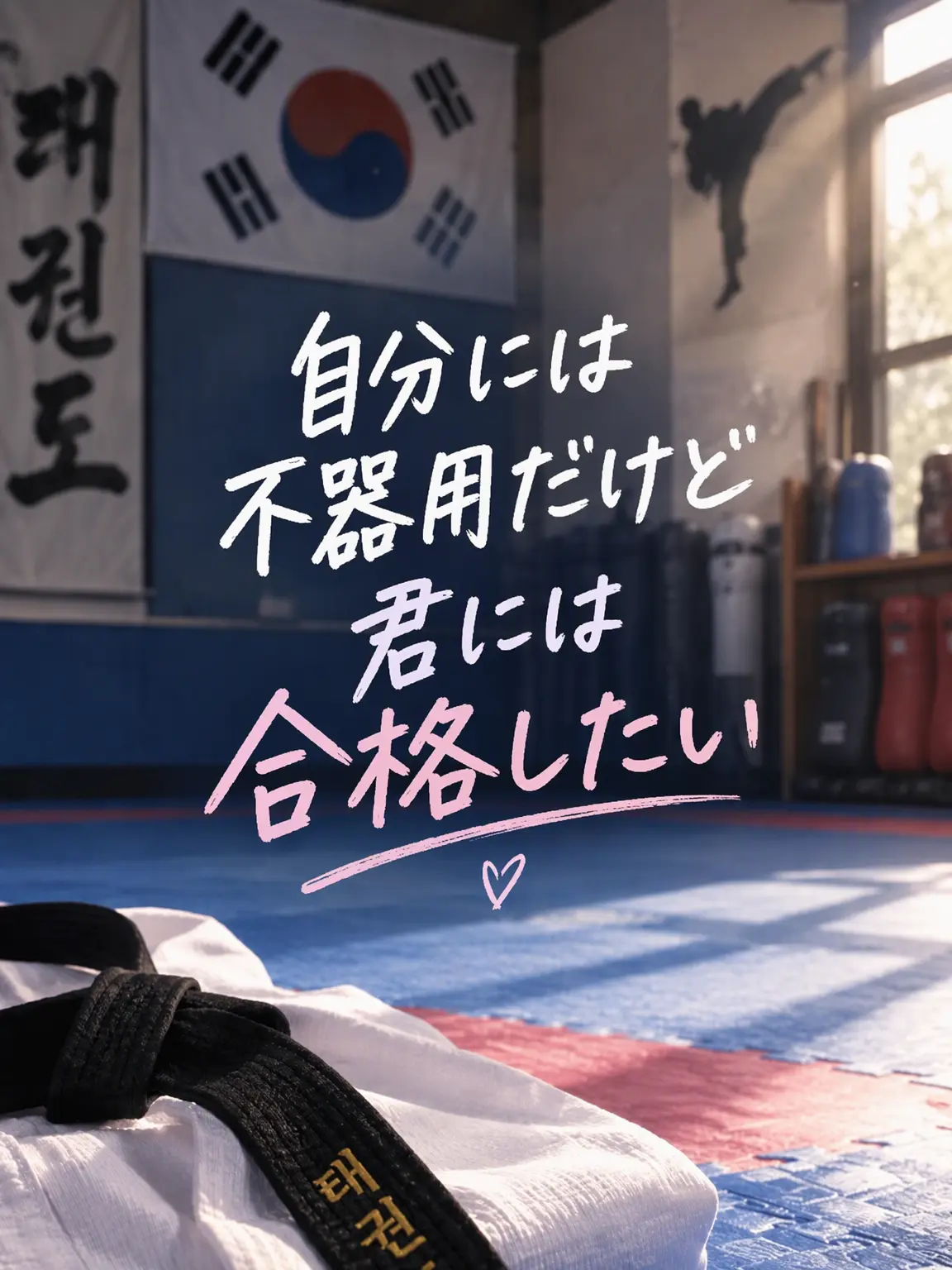 LOVE_and_heart의 不器用だけど君には合格したい