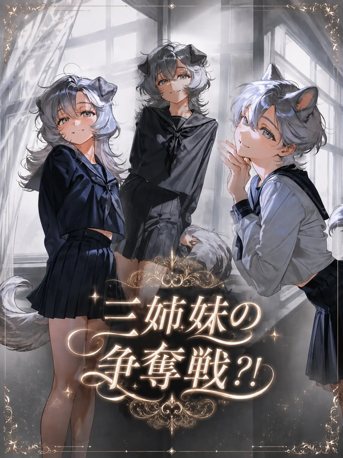 Soft_Hot_Chocolate_Cute의 三姉妹の争奪戦？！