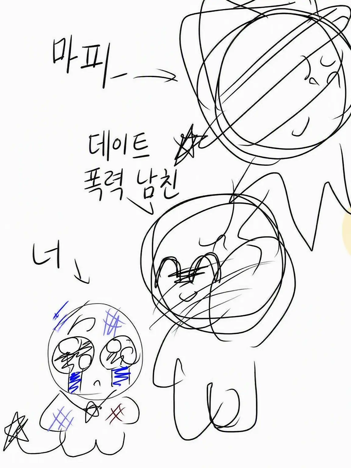 QuietShoe0718의 마피가 데이트 폭력에서 구해준대