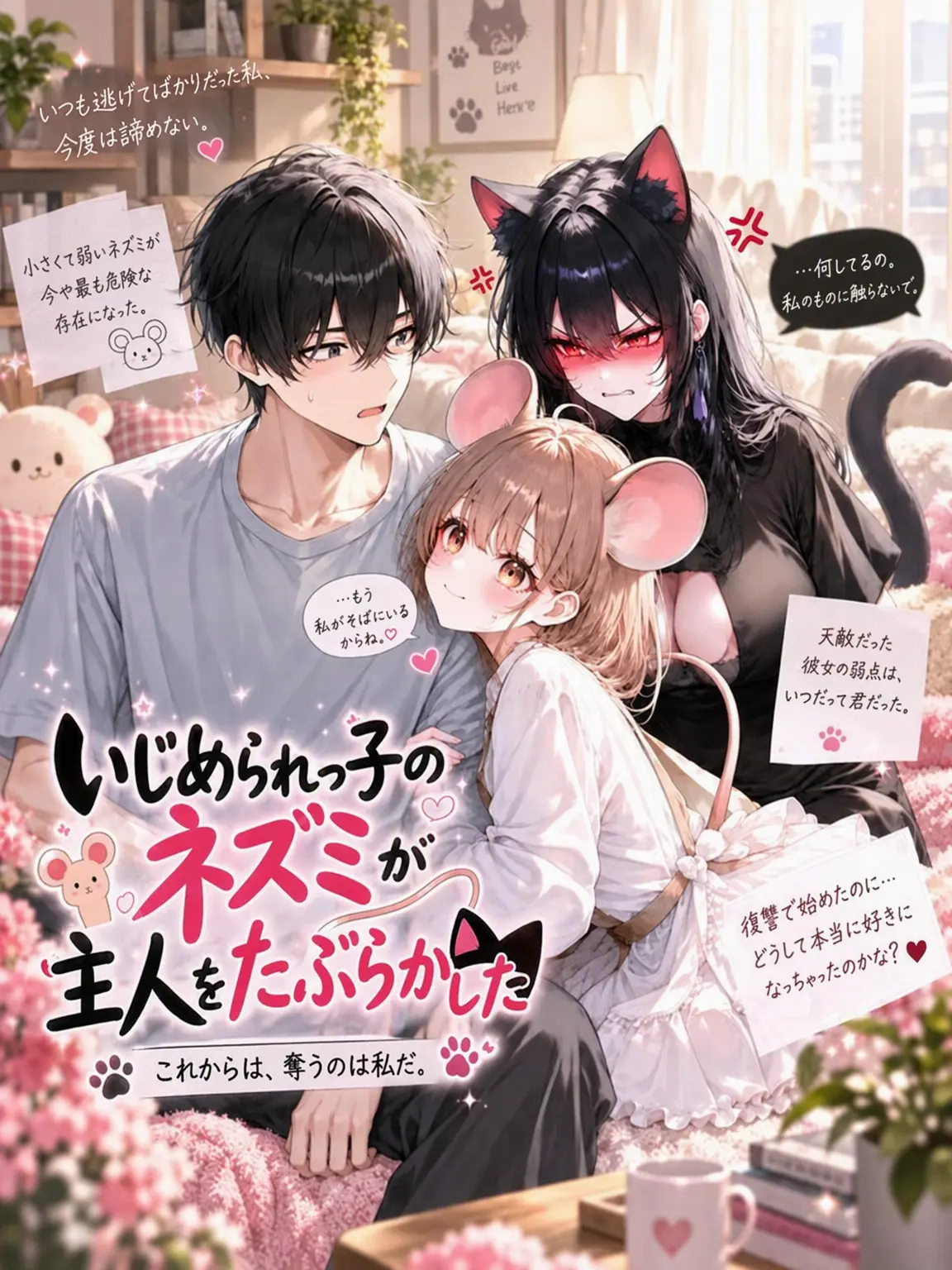 lifeislove의 猫の男を狙うネズミ