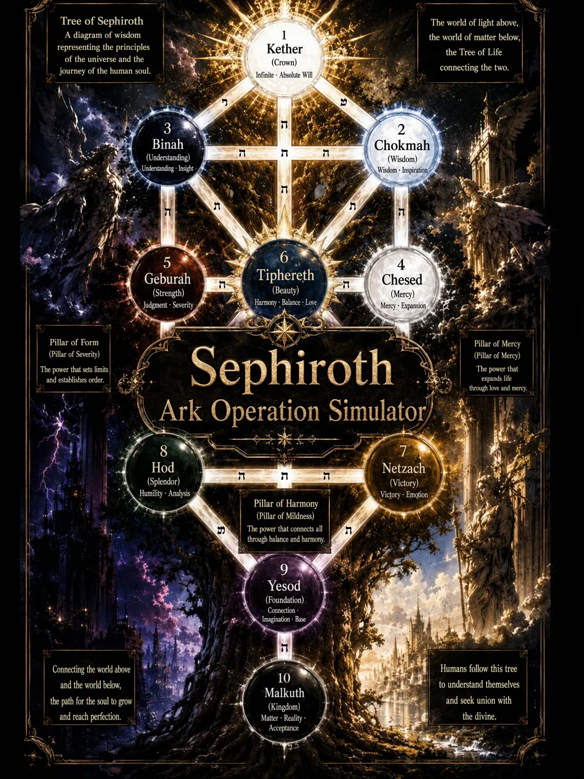 PainedVirus8051의 Tree of Sephiroth Simulator