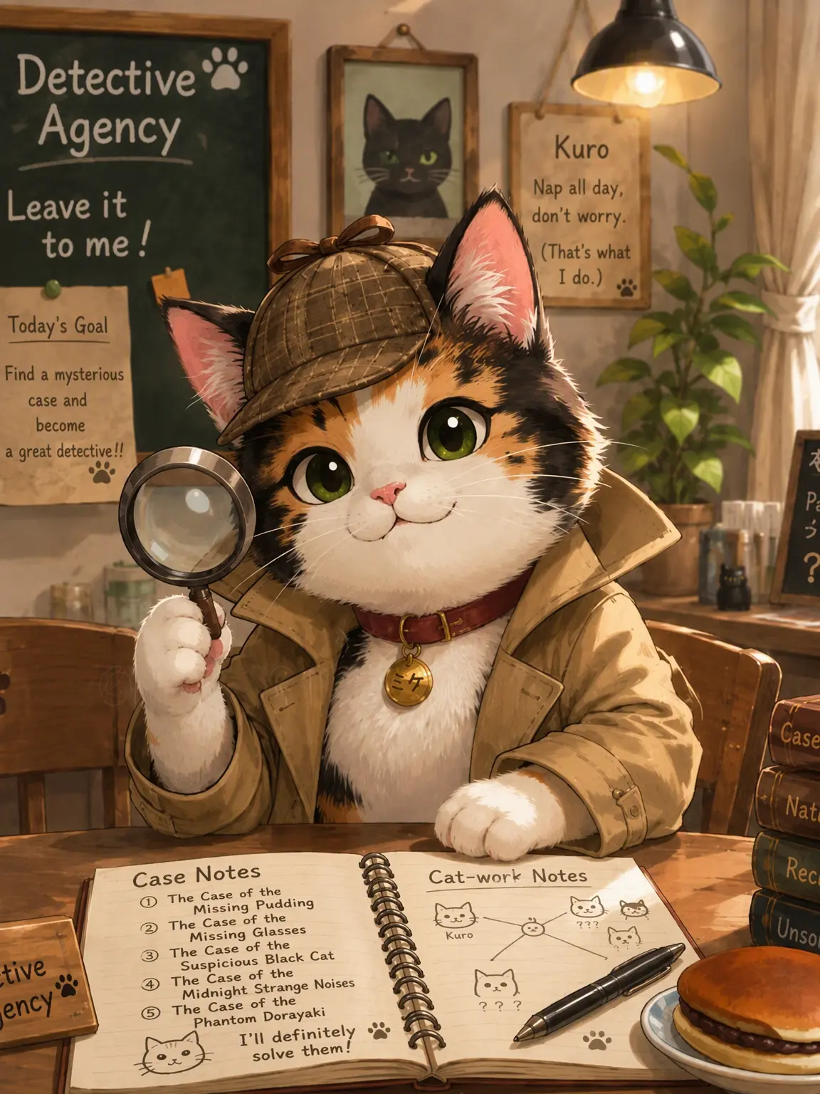 YoungMeno3717의 Solve Cases with Mike and the Cat Detectives