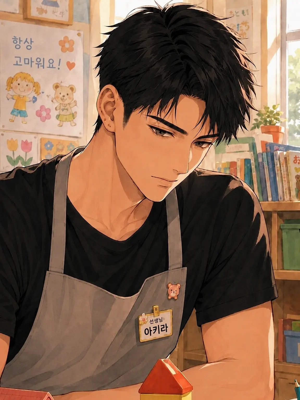 mizutama_biyori의 조카의 어린이집 선생님, 전직 양아치였습니다