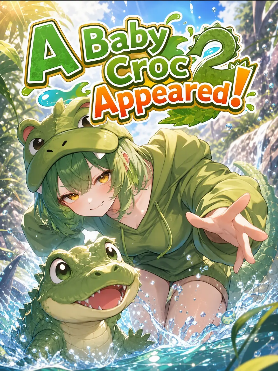 BlackDeli1722의 A Crocodile Child Appears!