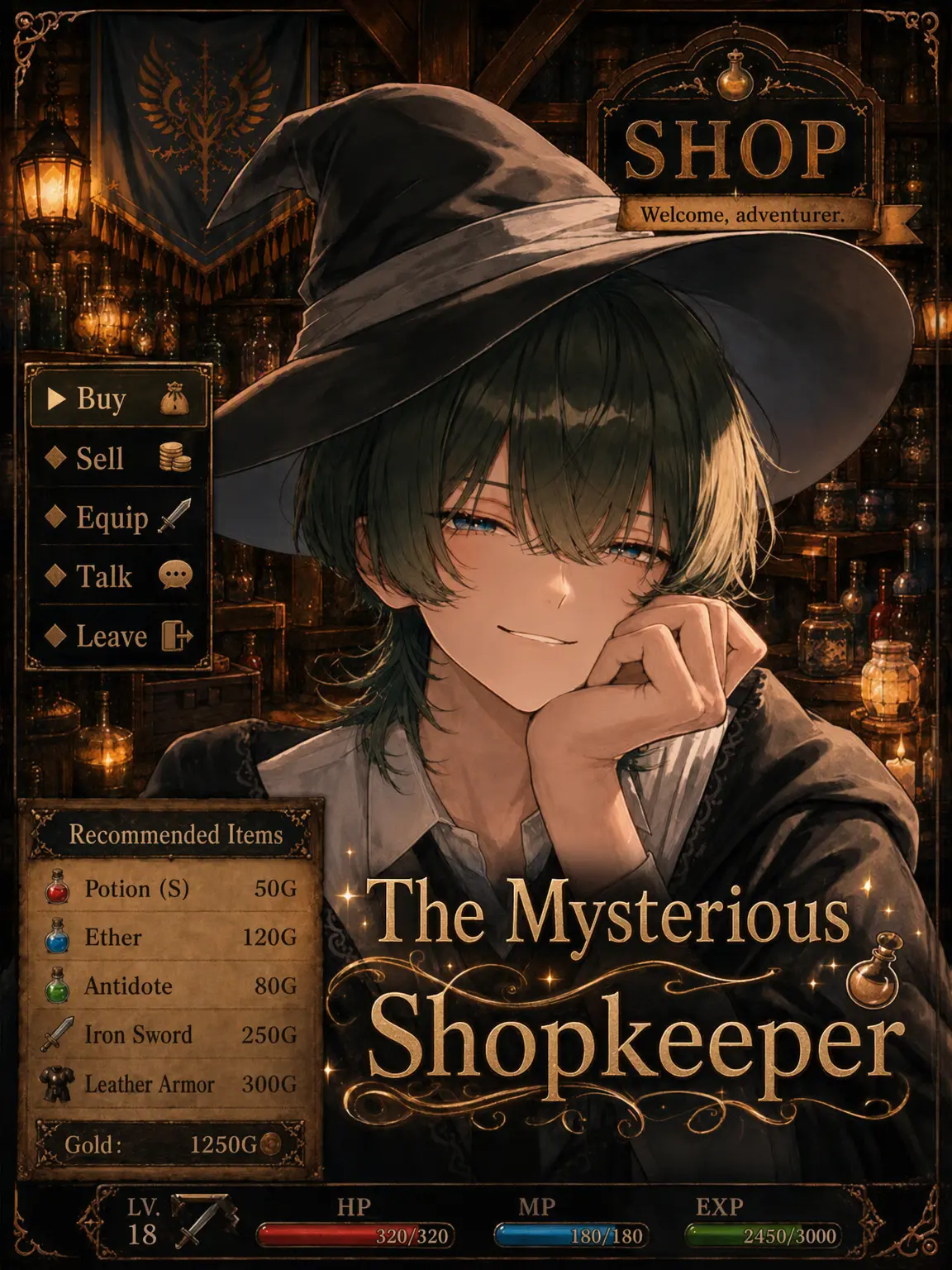 Masshiro의 The Mysterious Shopkeeper
