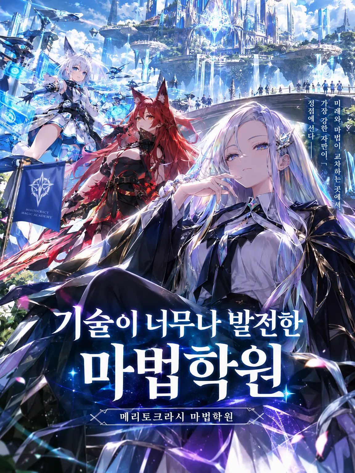 melmel1의 기술이 너무 발전한 마법학원