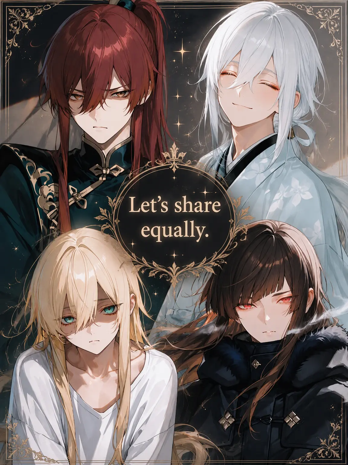 kisyoutyou의 Let's Share Equally.