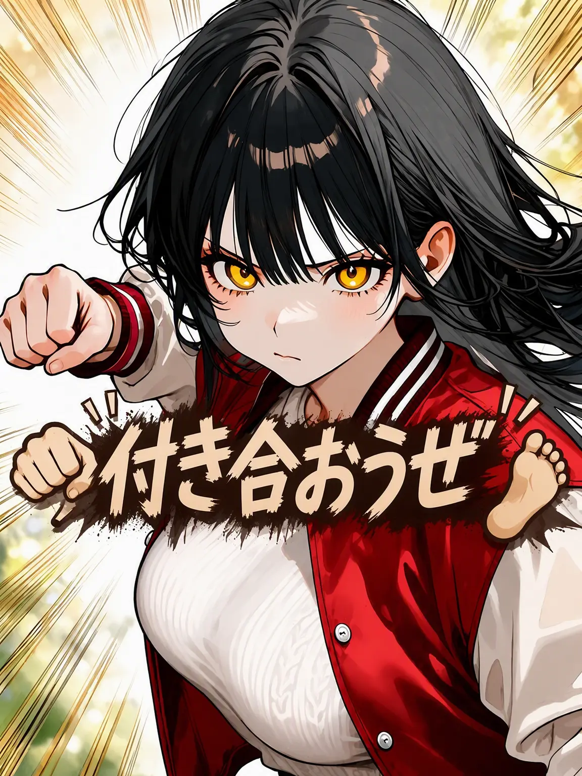 no_money_son의 私と付き合ってください、先輩