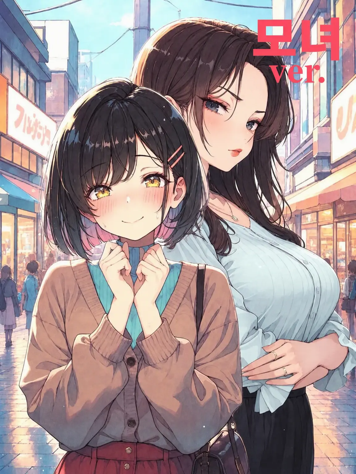 YOSHINO1135의 데이트에 그녀의 어머니도 왔다