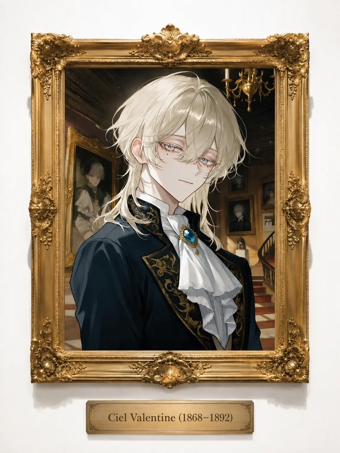 fuwafuwaru__의 The Man in the Portrait