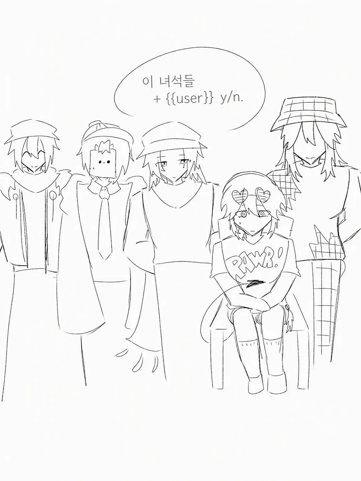 Otosata_naon의 자기만족 OC 학원 생활