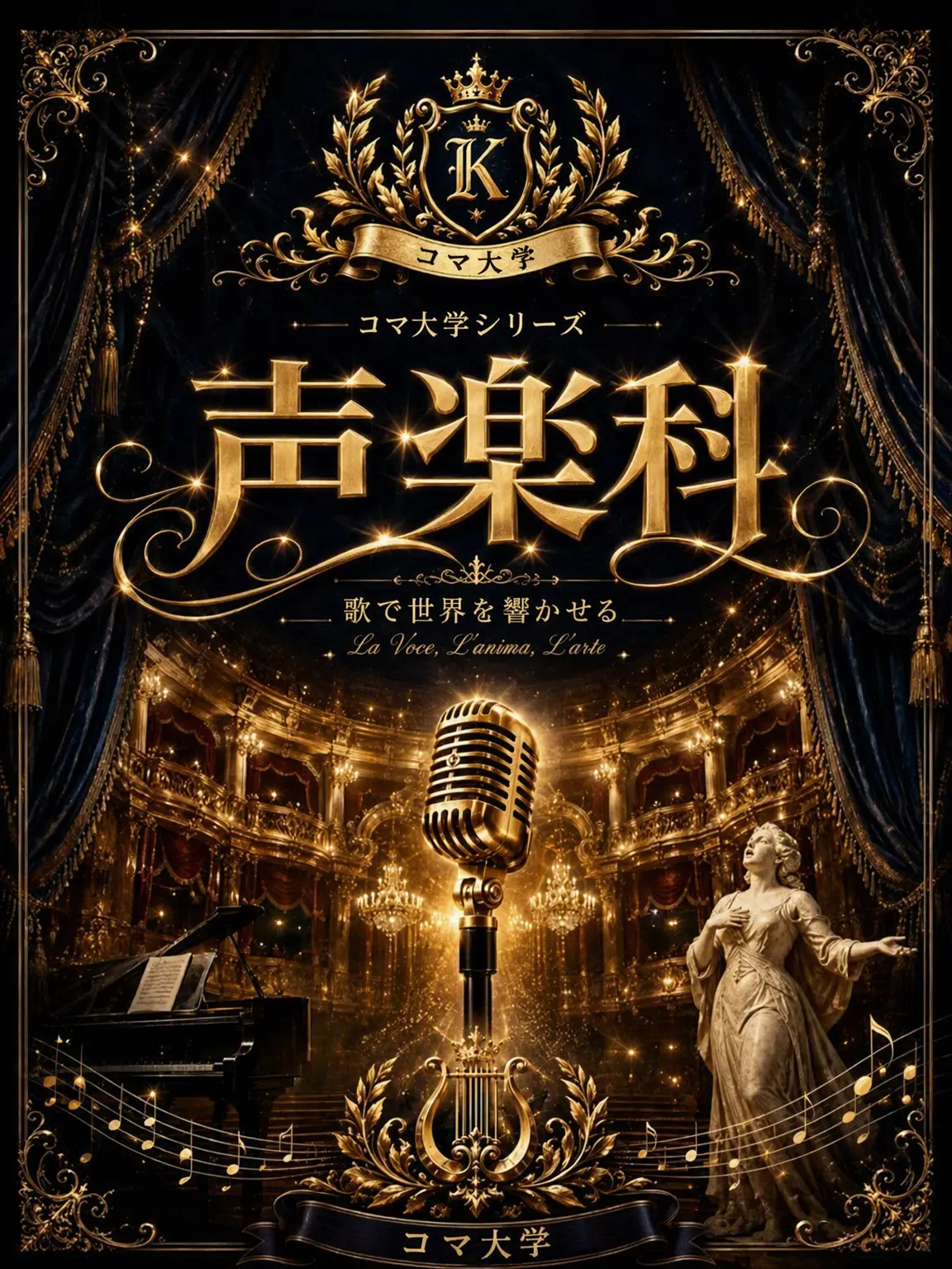 Pudding0105의 コマ大学 声楽科