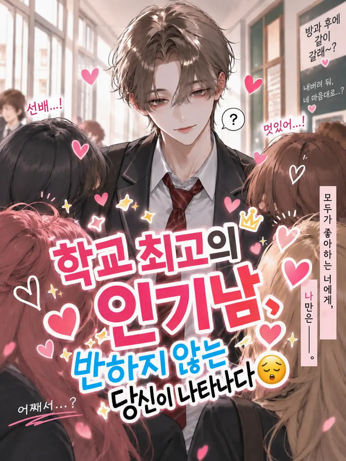 o7zb_in.my.room의 학교 최고의 인기남, 반하지 않는 당신의 등장🥱