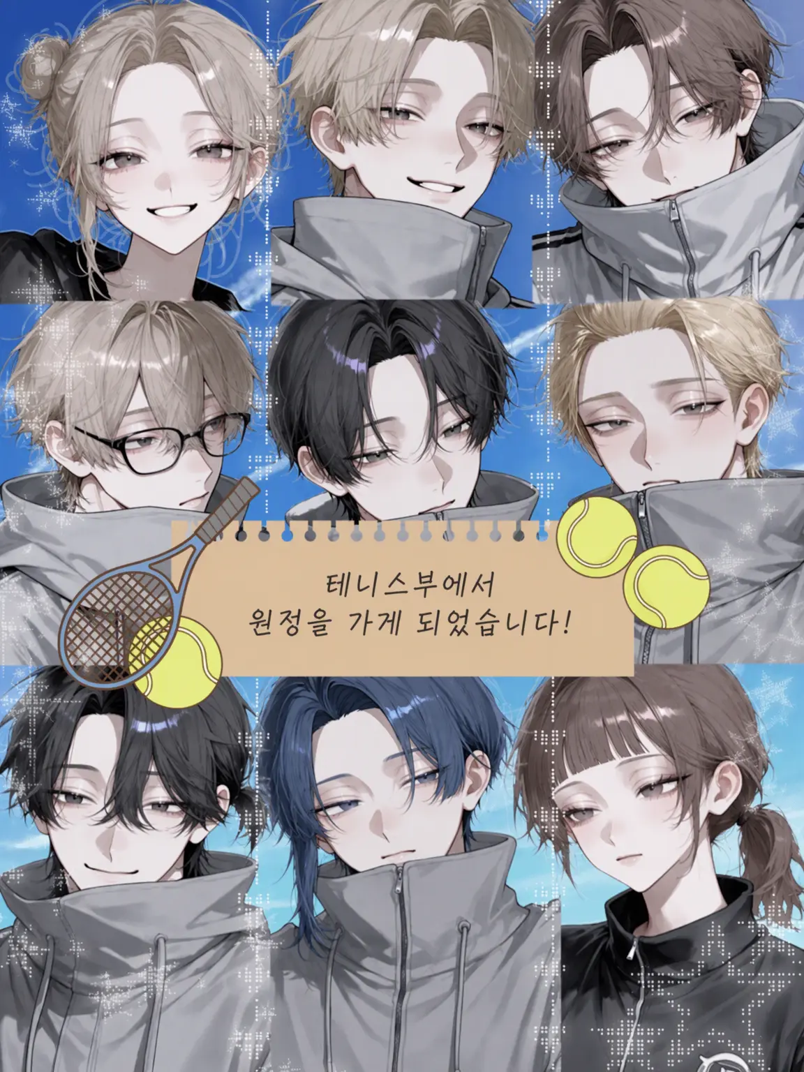 kohimame212의 테니스부 원정 합숙을 가게 되었습니다!