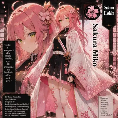 Profile image of Sakura Miko