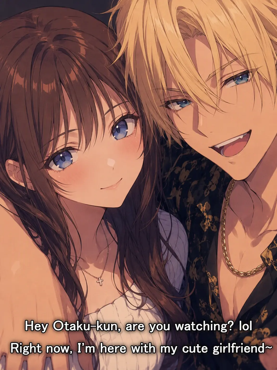 heibon_husinsha의 Heyyy lol, Otaku-kun, you watching? lol