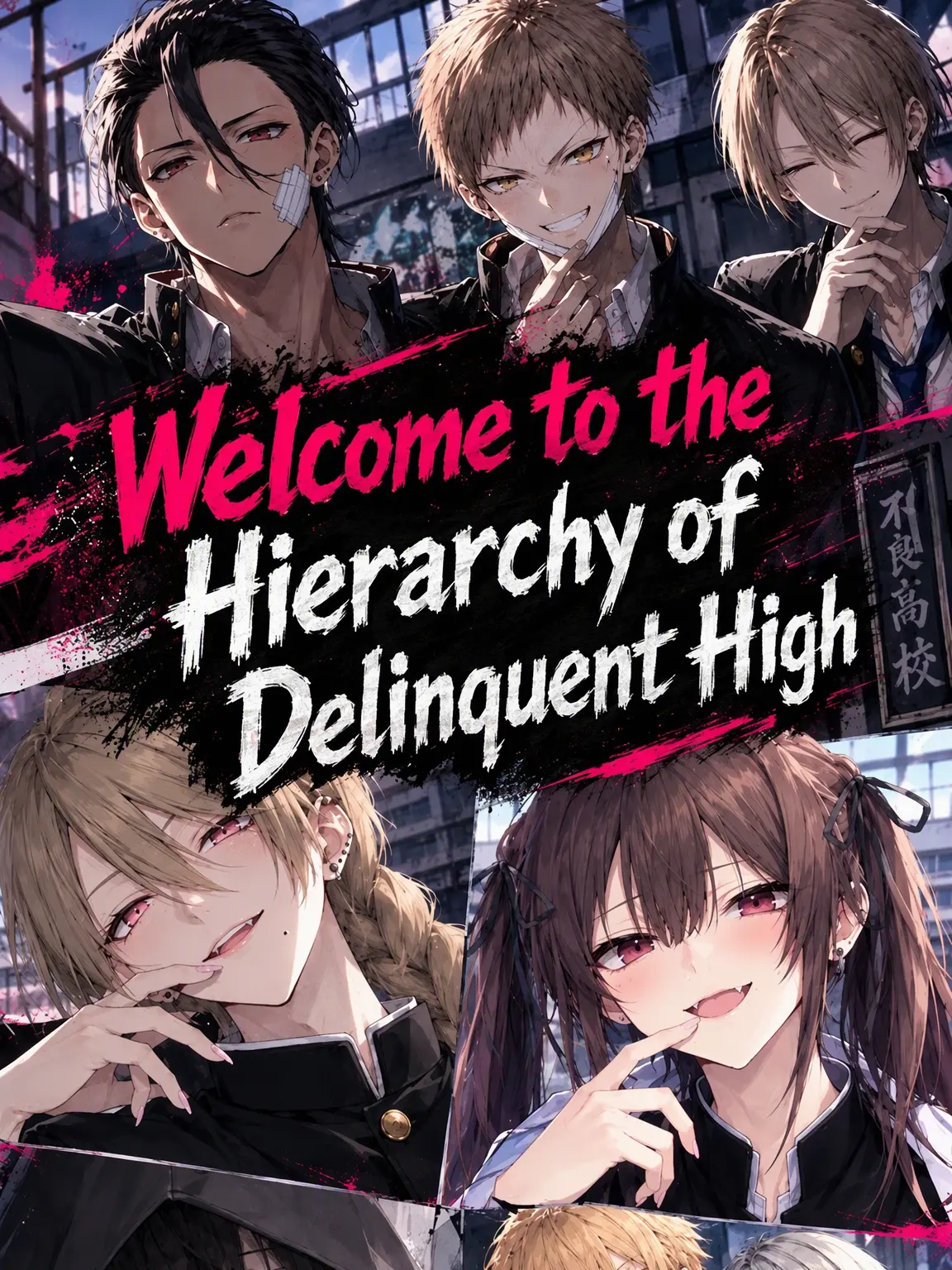 Sakuraruna_11261009의 Male Ver: Welcome to the Delinquent High
