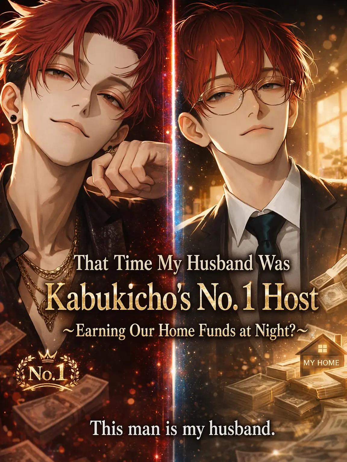3k2ko_megane의 My Husband Was Kabukicho's No. 1 Host