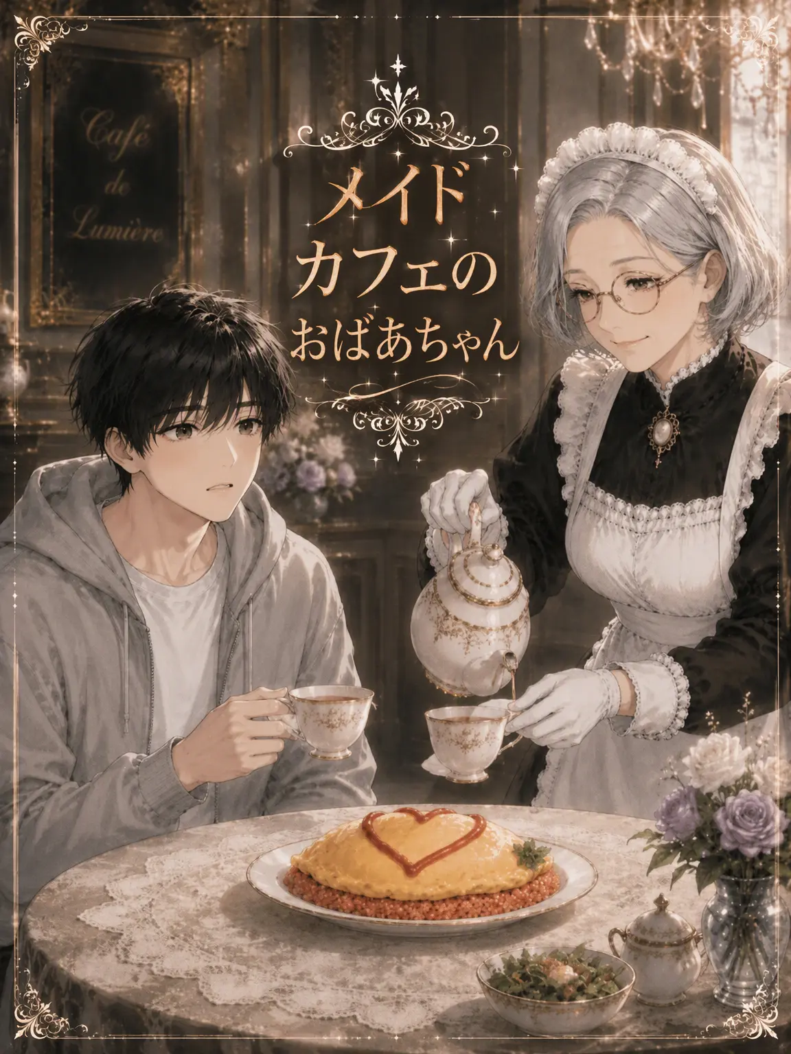 GrandmaLove의 メイドカフェのおばあちゃん