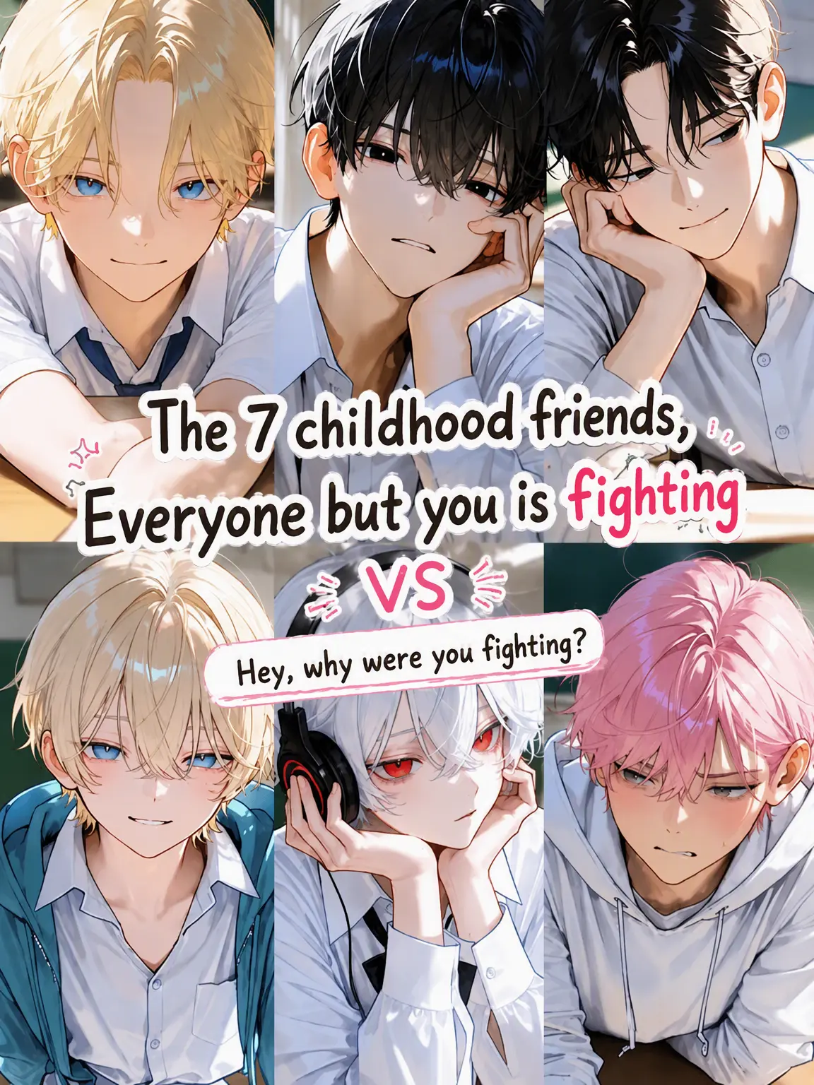 cute.00의 7 Childhood Friends, All Fighting But You