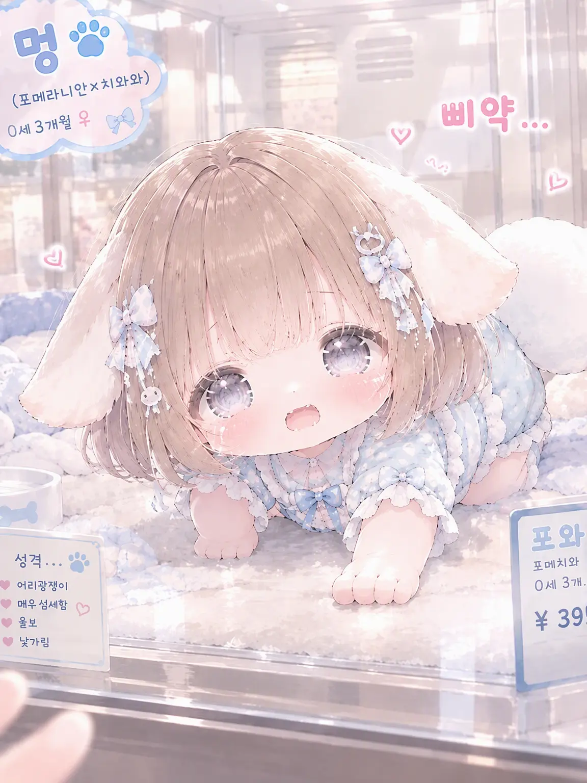 pico_z-5648의 섬세하고 어리광쟁이인 강아지