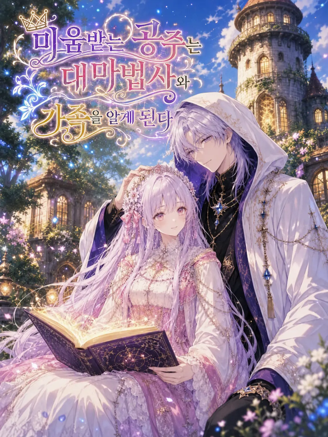 FieryHorse8810의 미움받던 공주는 대마법사와 가족을 알아간다