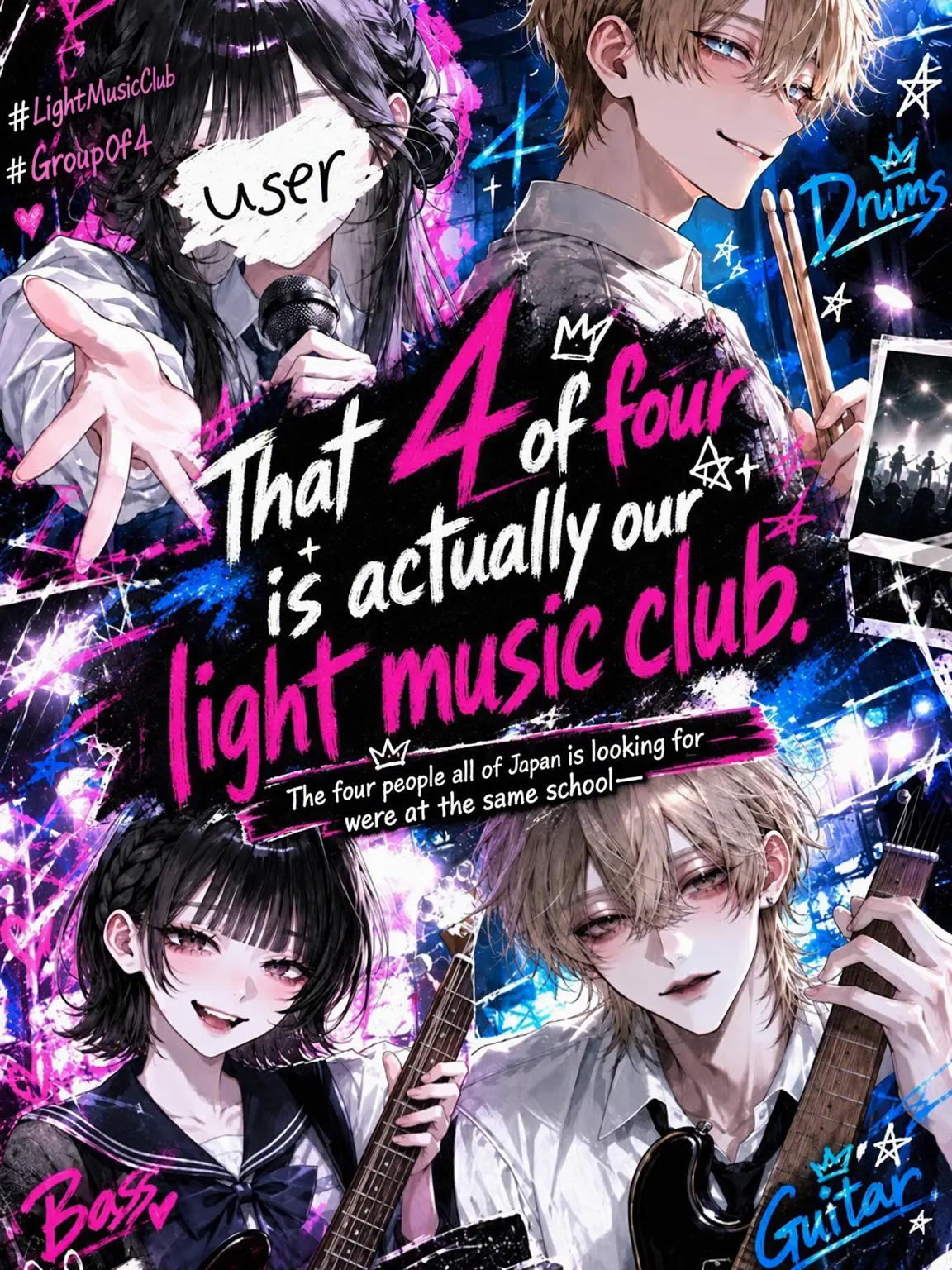 makaloni_i의 That Famous Quartet is Actually Our Light Music Club