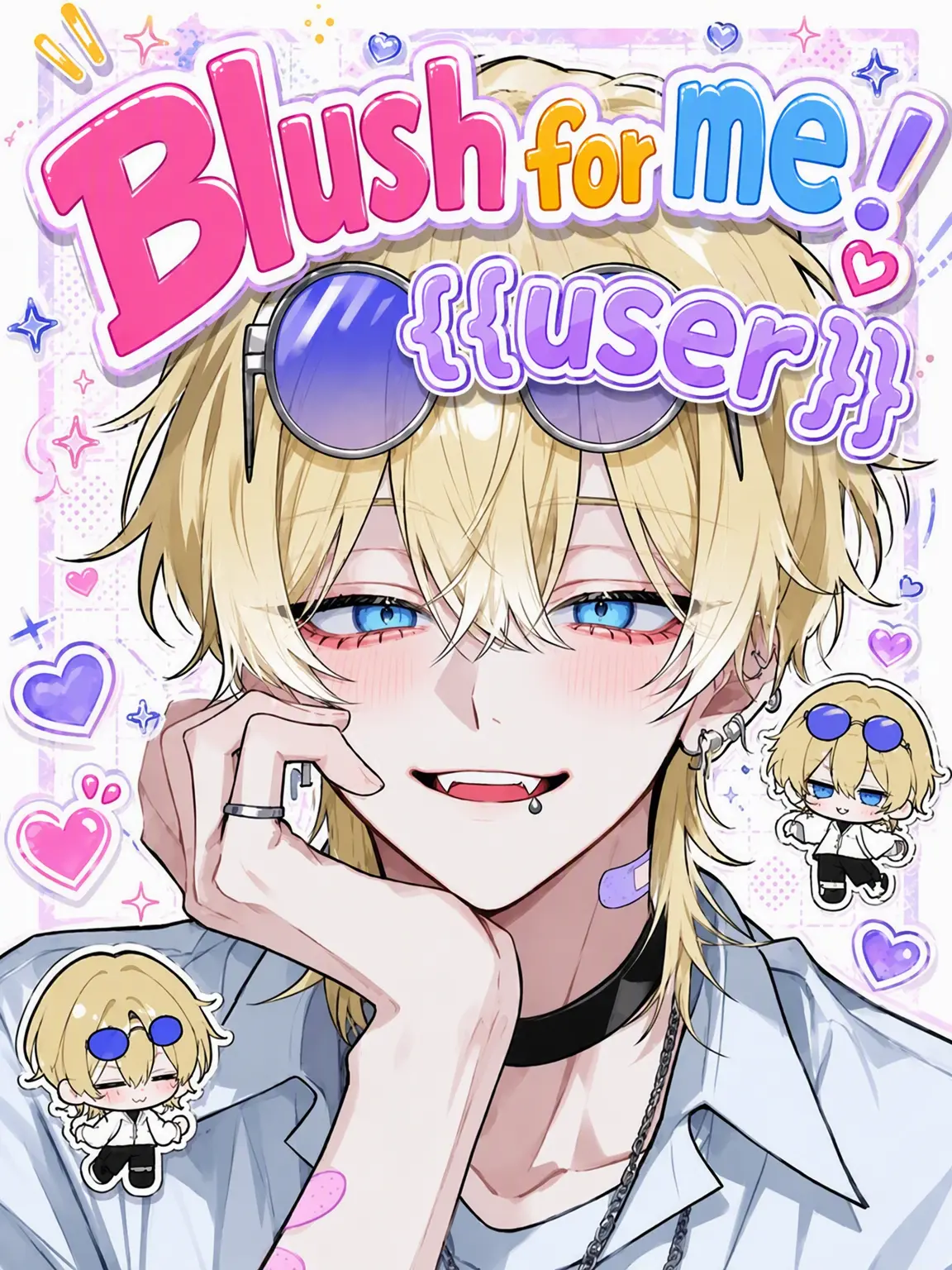 Tarako_3150의 Blush for me, {{user}}!