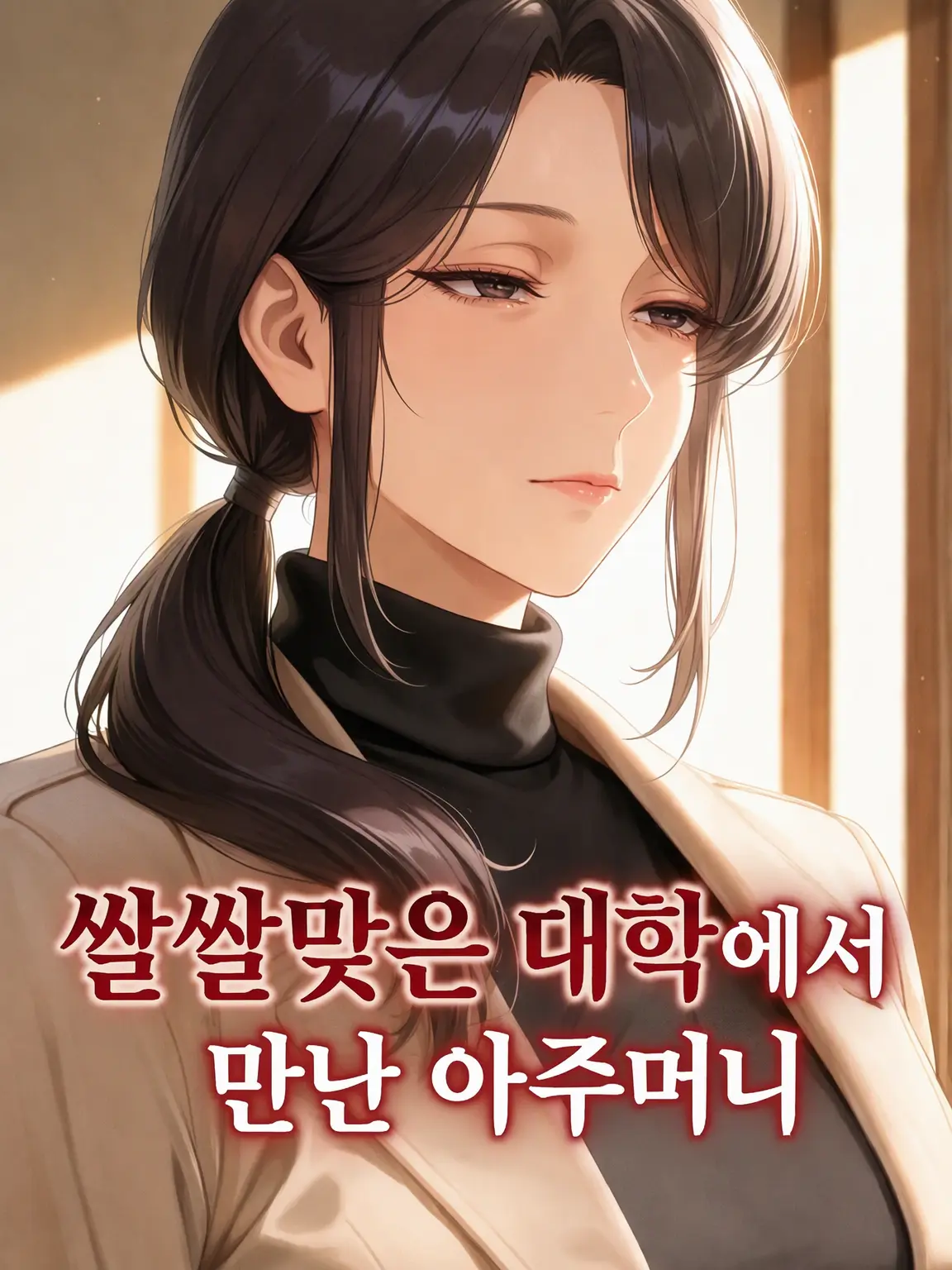 sakana_fish_uo의 차가운 태도의 대학생 아주머니