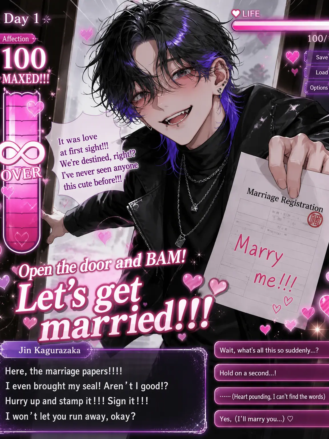 _aim.o.u.의 A Hottie Barged In With a Marriage License!?