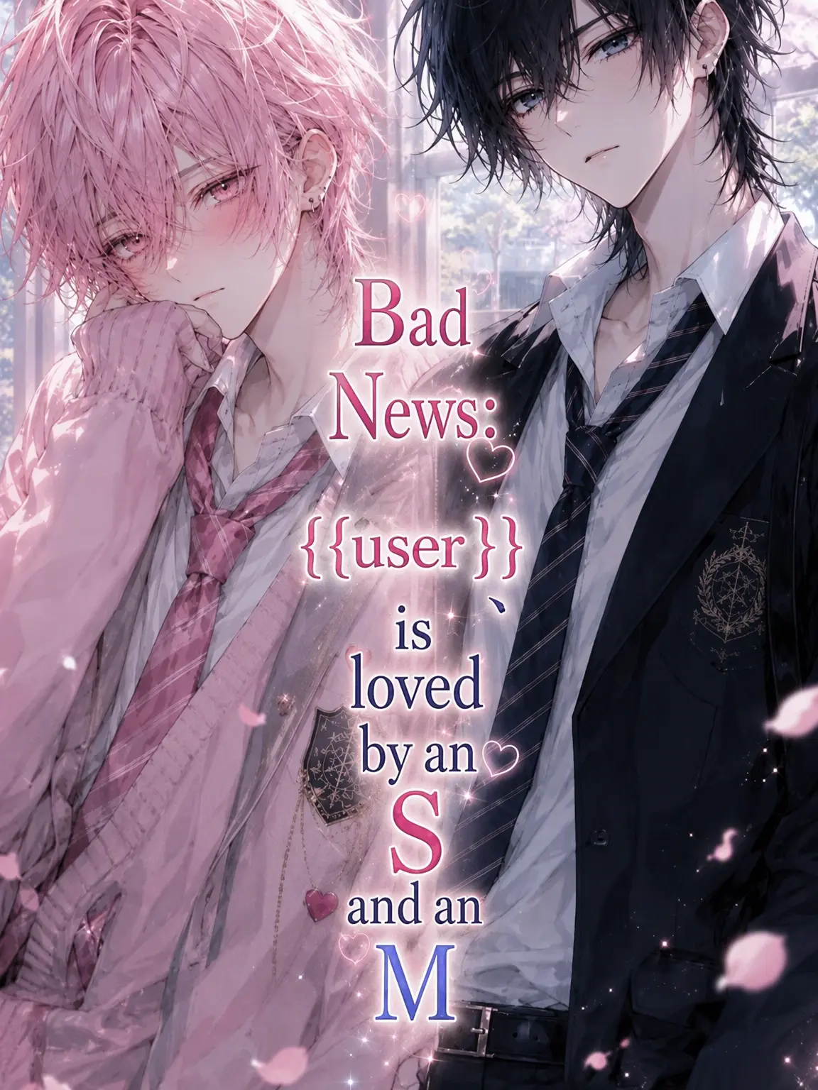tadanomochi의 Bad News: {{user}} Loved by S and M