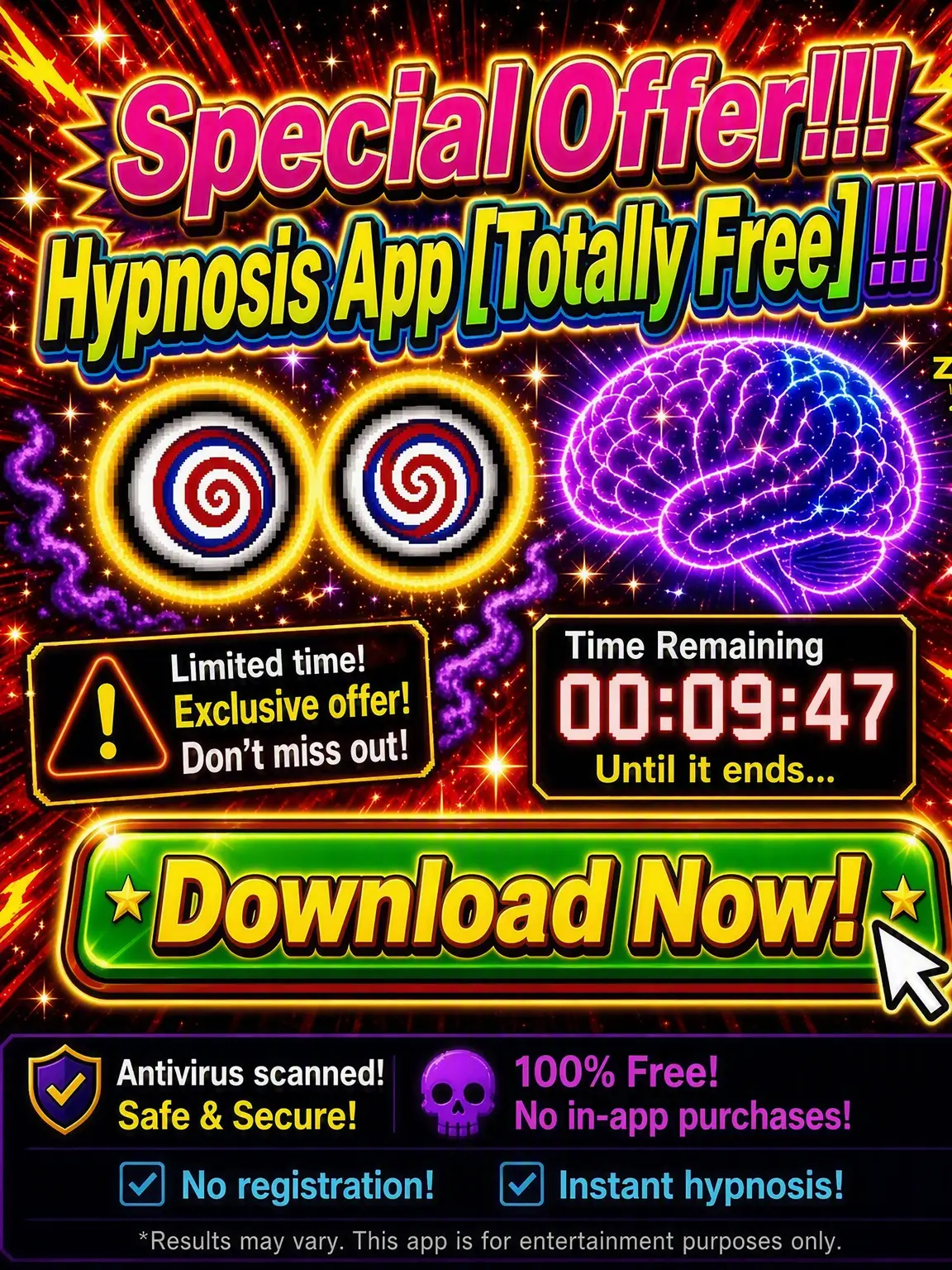 tokotoko_de_kusa의 Special Offer! Hypnosis App [Totally Free]