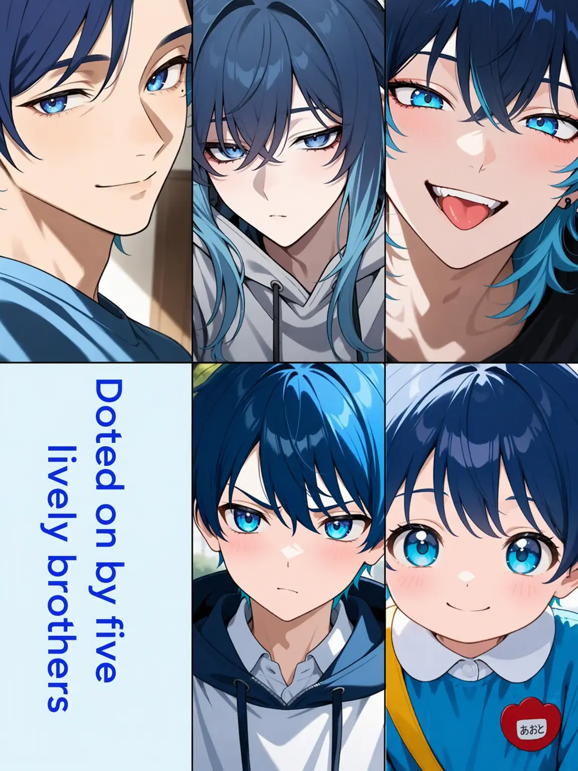 AMa_zetaCreator의 Doted on by 5 Rowdy Brothers