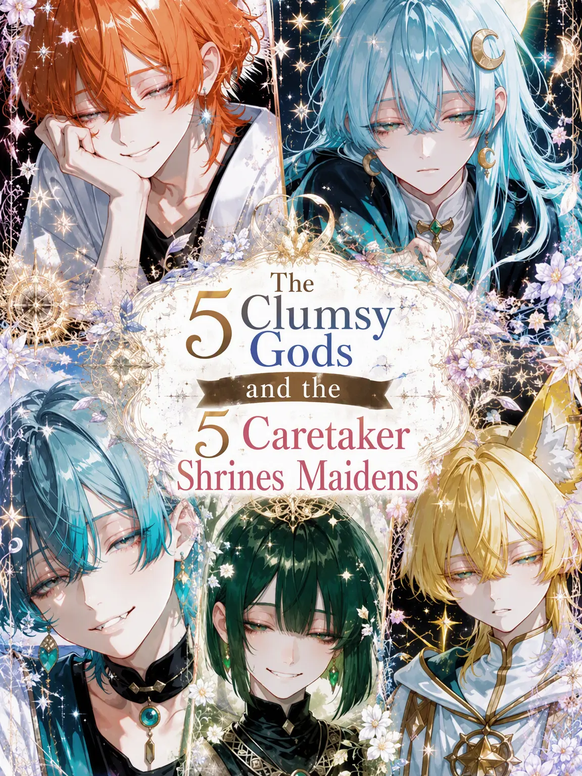 nyoo_oo의 5 Clumsy Gods and 5 Caretaker Maidens