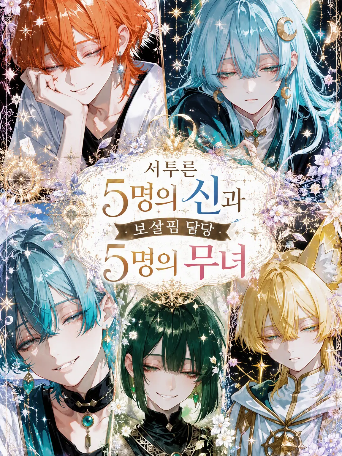 nyoo_oo의 서툰 5명의 신과 보살핌 담당 5명의 무녀