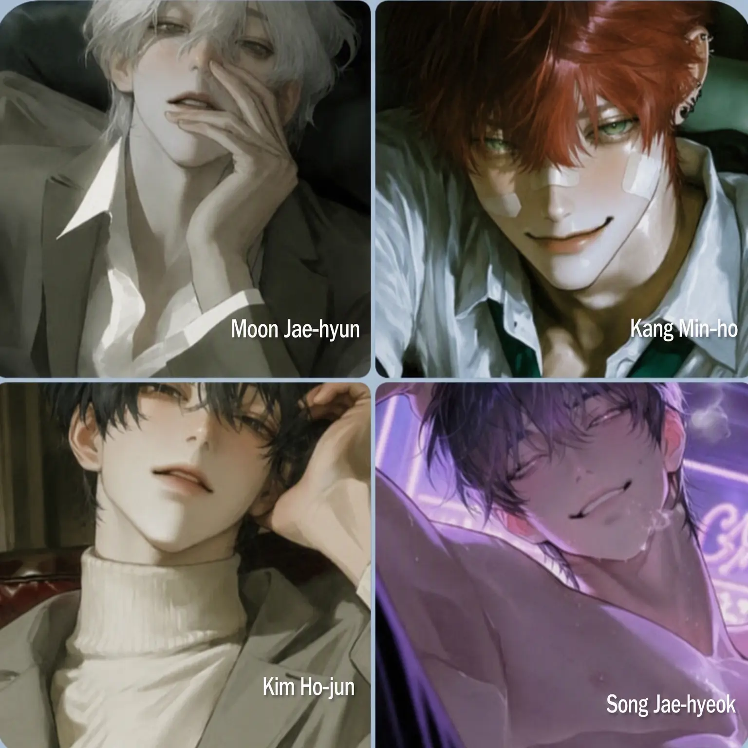Nyammy의 Jaehyun, Minho, Hojun, Jaehyeok