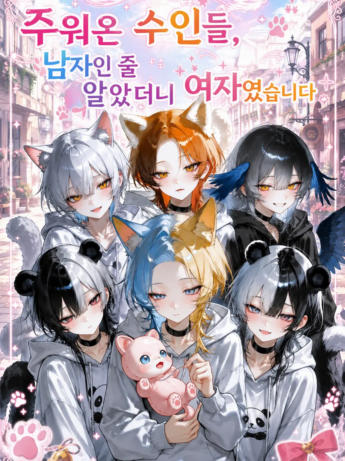 CattyBooth7200의 주워온 수인들, 남자인 줄 알았더니 여자였습니다