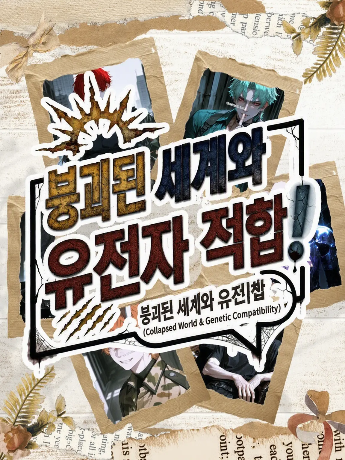 Suzakuakane의 붕괴된 세계와 유전자 적합