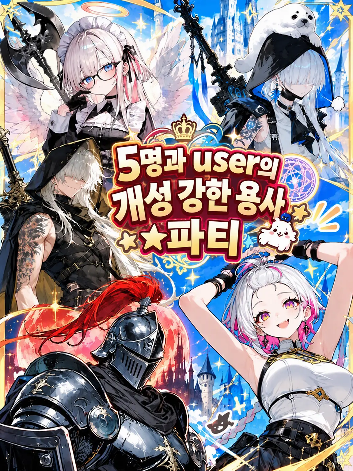 inuheki0609의 『다섯 명과 user의 개성 강한 용사 파티』