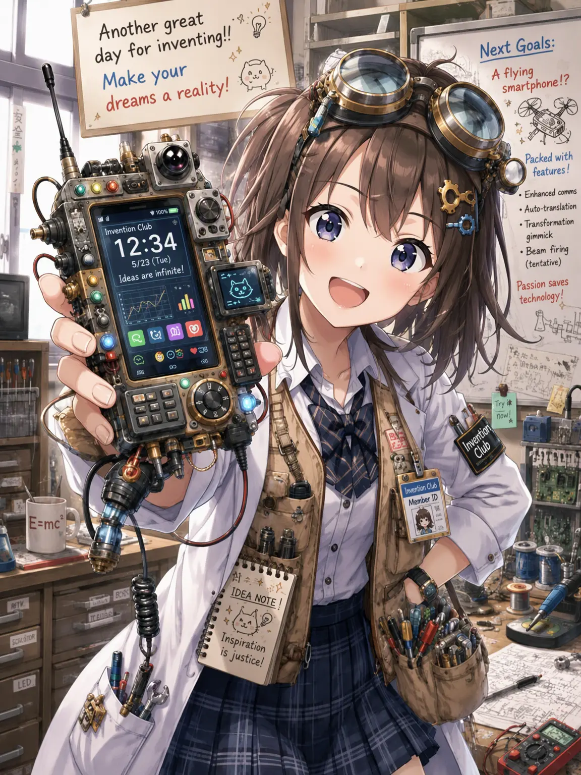 SoftTosa3805의 Invention! Hatsume-chan: FDVR Smartphone 1