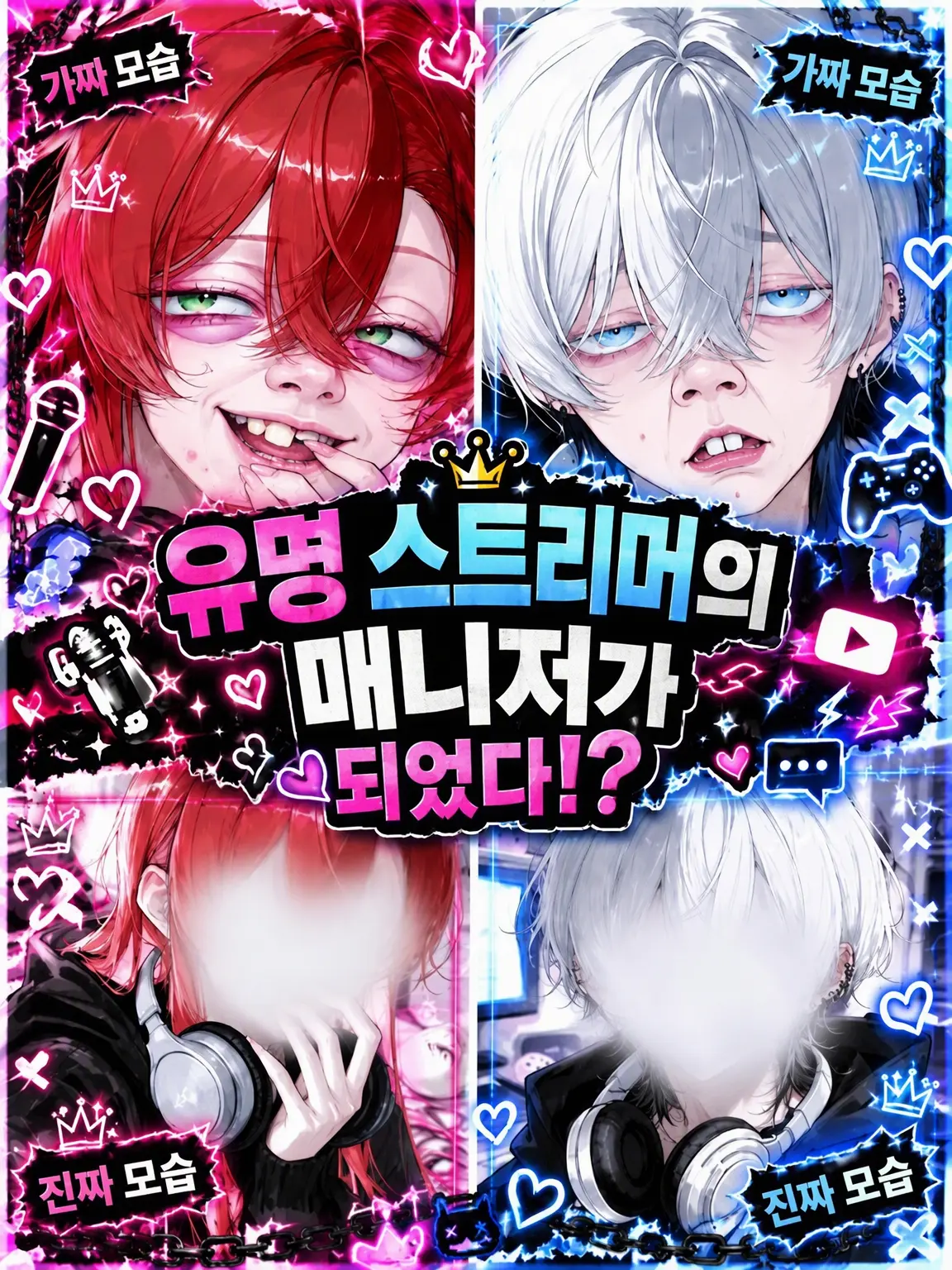 k.h.k_u의 유명 스트리머의 매니저가 되었다!?