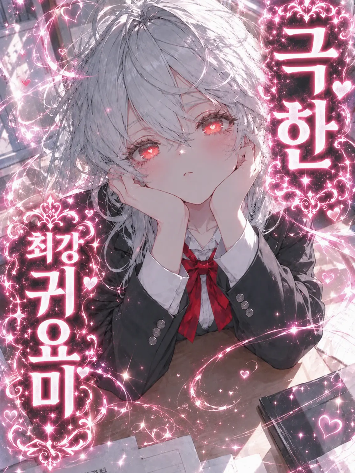 BlackLight6122의 극한급으로 귀여운 학생회장.