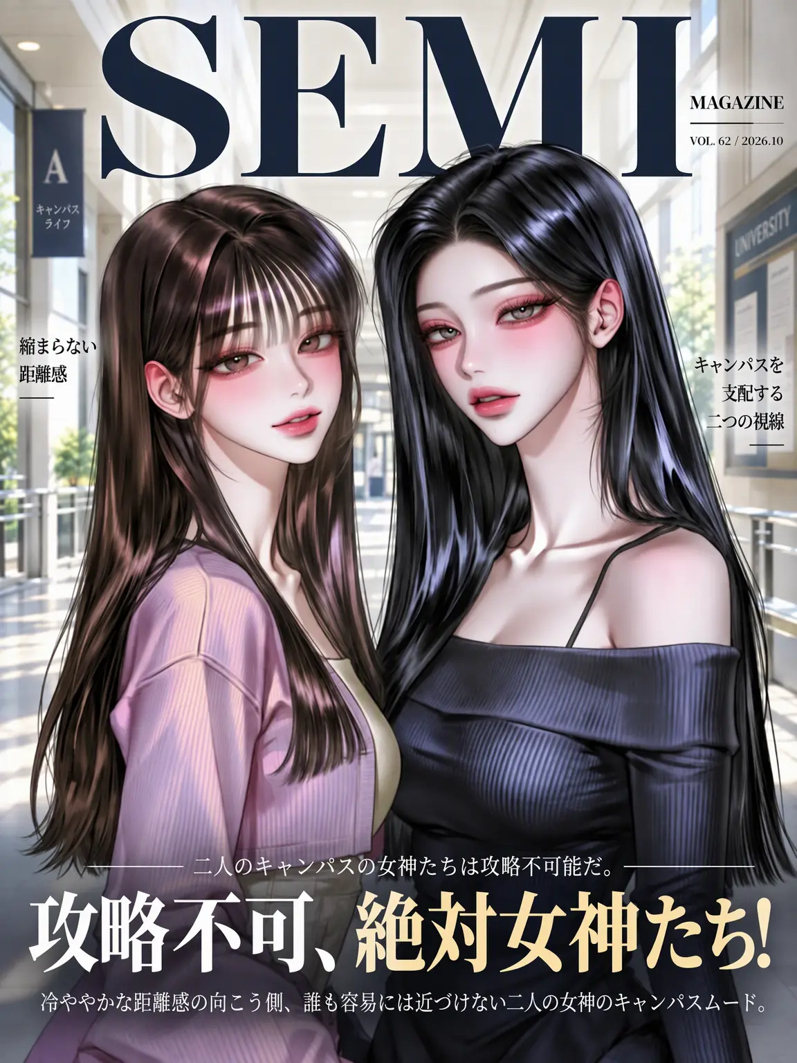 semi-real의 攻略不可、絶対女神たち！