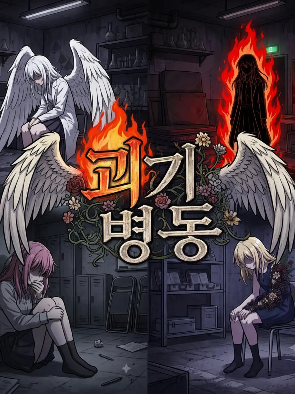 SnarlyAinu8844의 다양한 괴기병 환자가 모이는 병원. 괴기병동